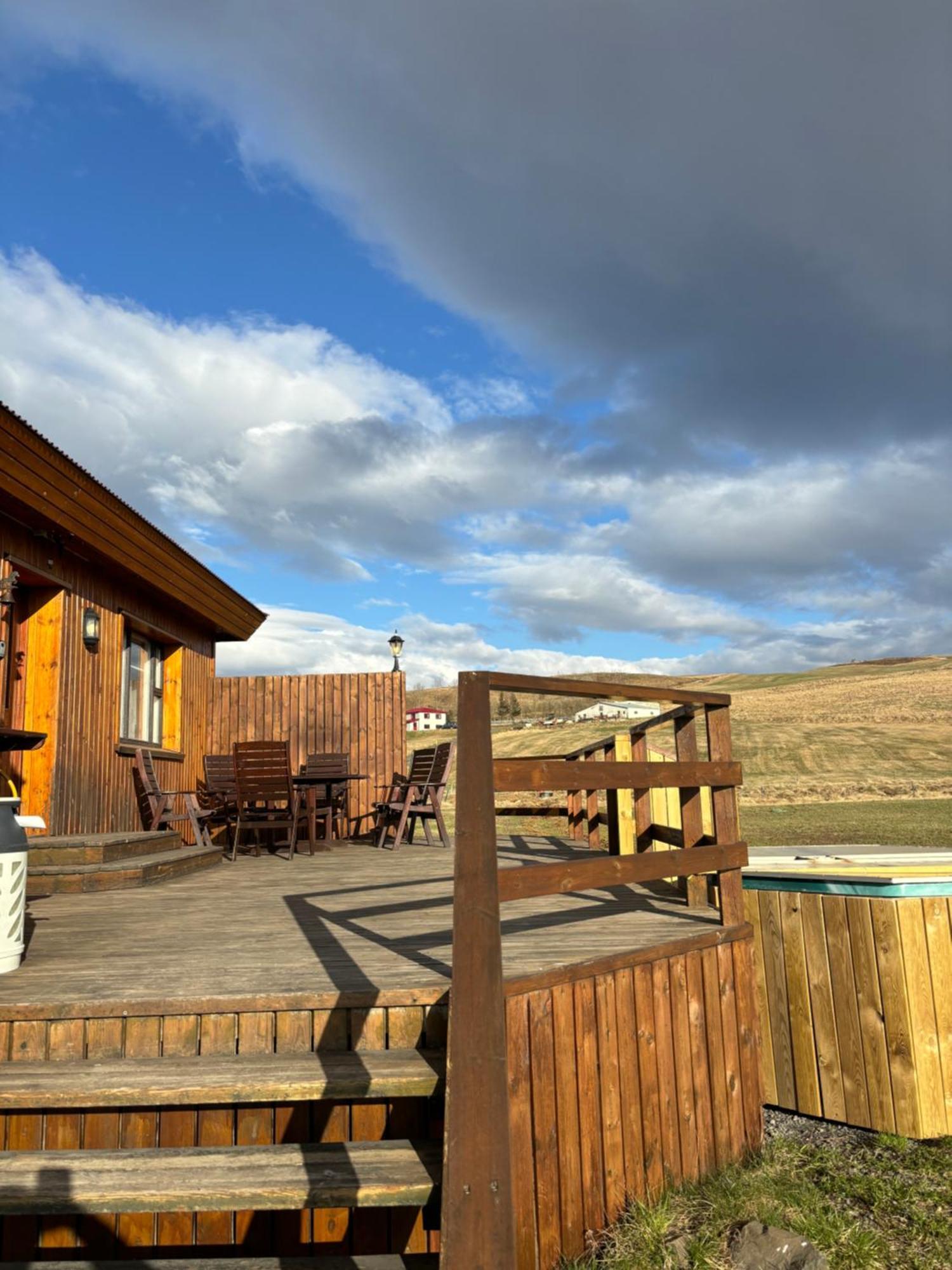 Guesthouse Helluland Kiðagil Buitenkant foto